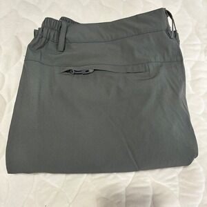 Gash Hao Convertible Cargo Pants Hiking Travel‎ Zip Off Shorts Olive 42x32